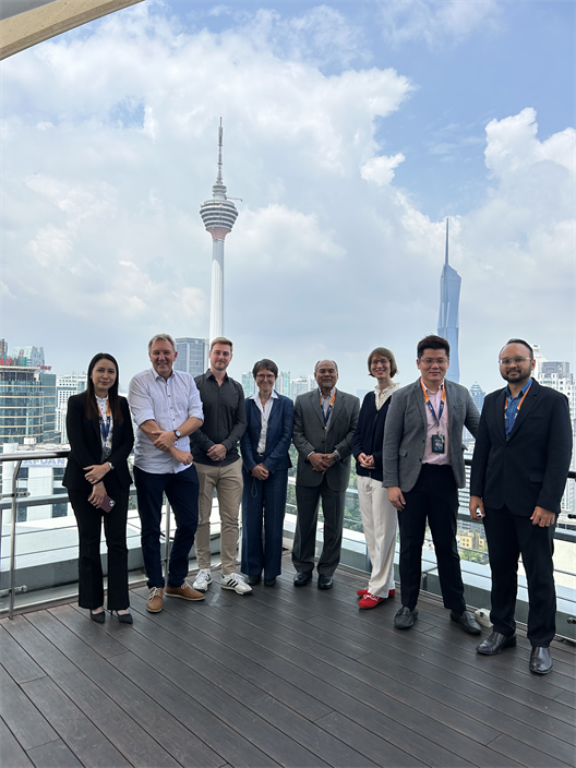 Gruppenfoto Besuch Malaysia